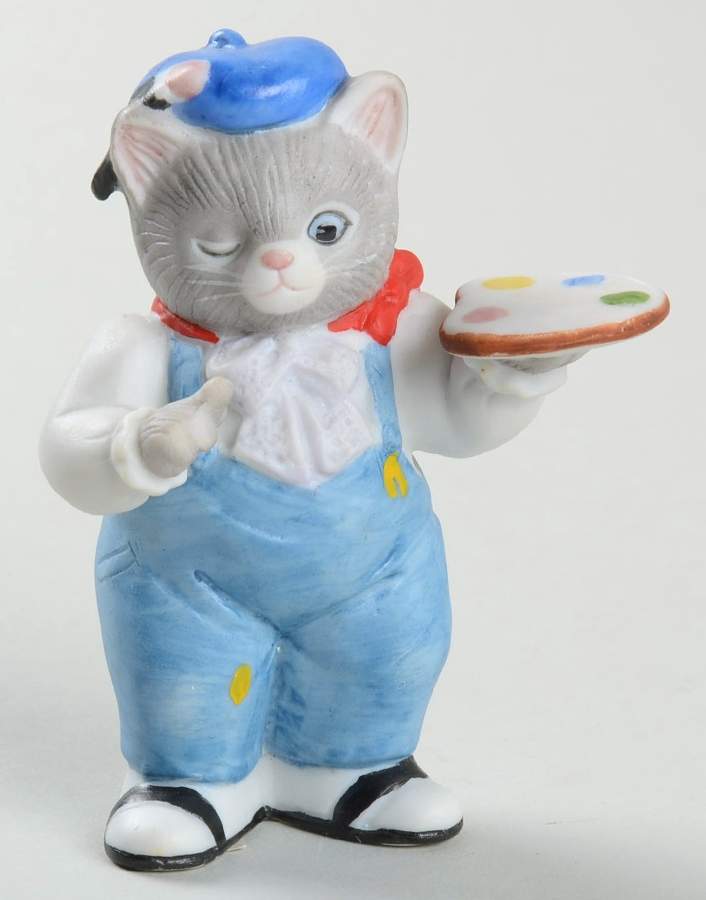 Kitty Cucumber Ready To Paint-Albert/Artist - Boxed by Schmid-1