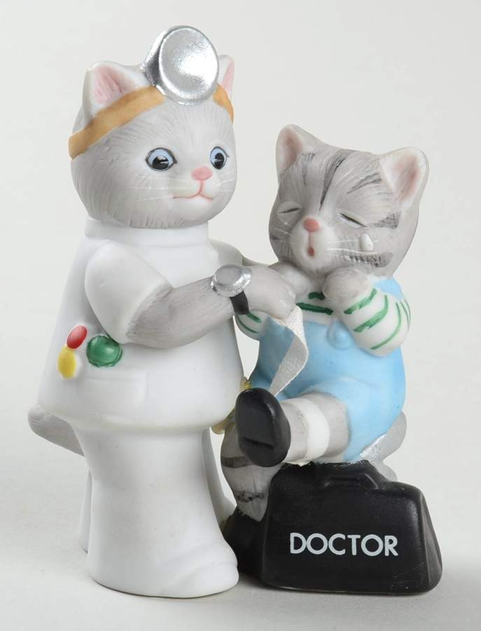 Kitty Cucumber The Good Patient-Albert Bandaging Kitty - No Box by Schmid-1