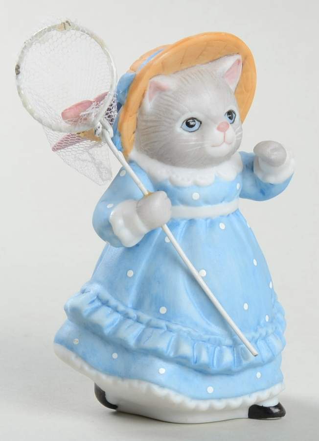 Kitty Cucumber Chasing Butterfly-Priscilla - Boxed by Schmid-1