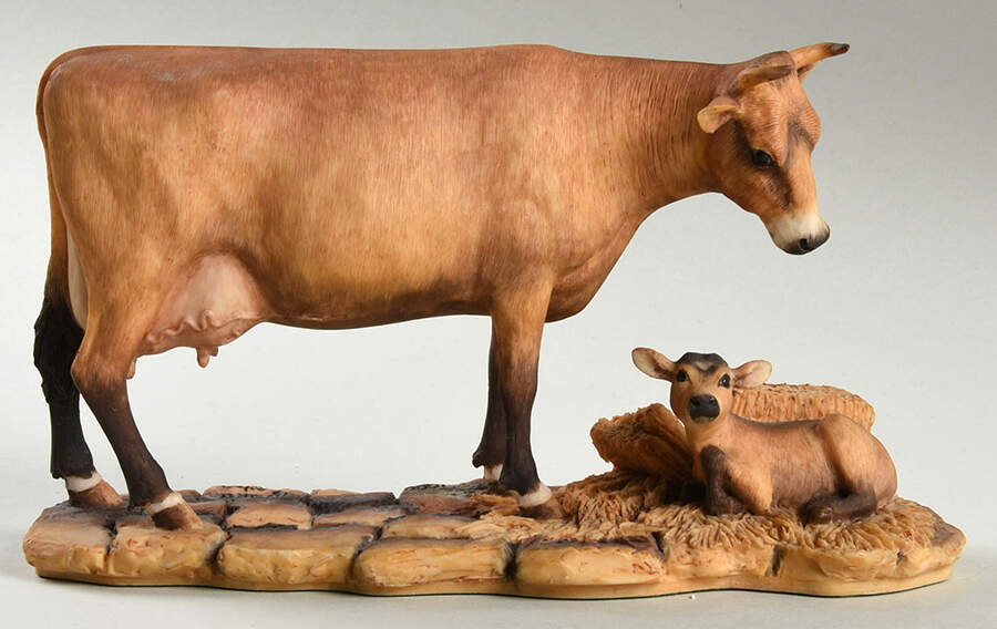 R.F.D. America Blossom And Calf - No Box by Schmid-1