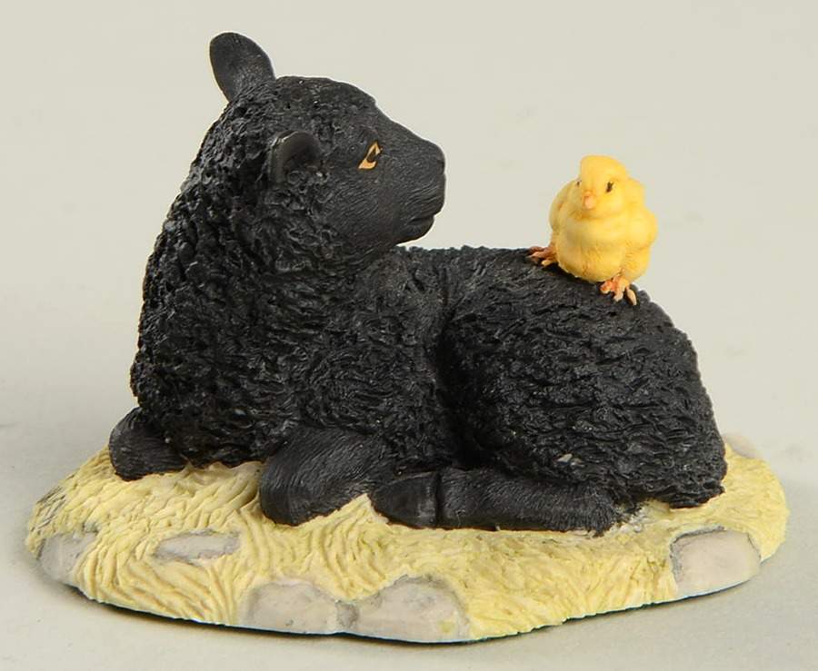 R.F.D. America Little Black Lamb(Baba) - Boxed by Schmid-1