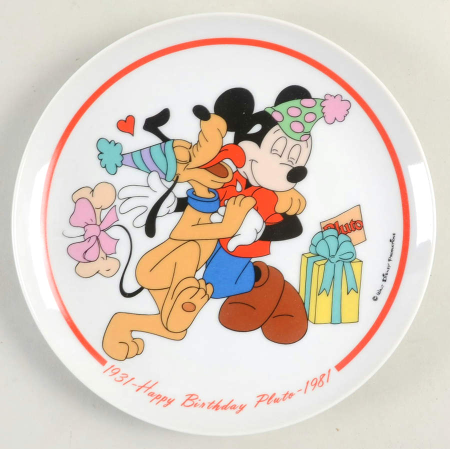 Disney Special Edition Happy Birthday Pluto - Boxed by Schmid-1