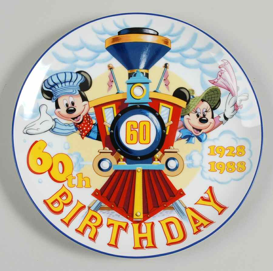 Disney Special Edition Mickey And Minnie Mouse-60th - Boxed by Schmid-1
