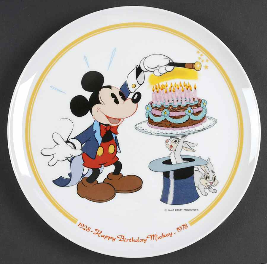 Disney Special Edition Happy Birthday Mickey-1928-1978 - No Box by Schmid-1