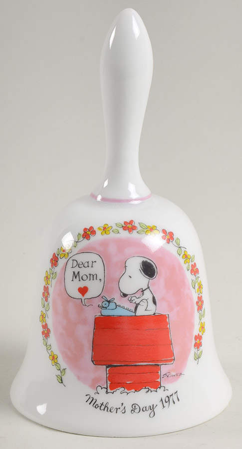 Peanuts Mothers Day Bell Dear Mom - No Box by Schmid-1