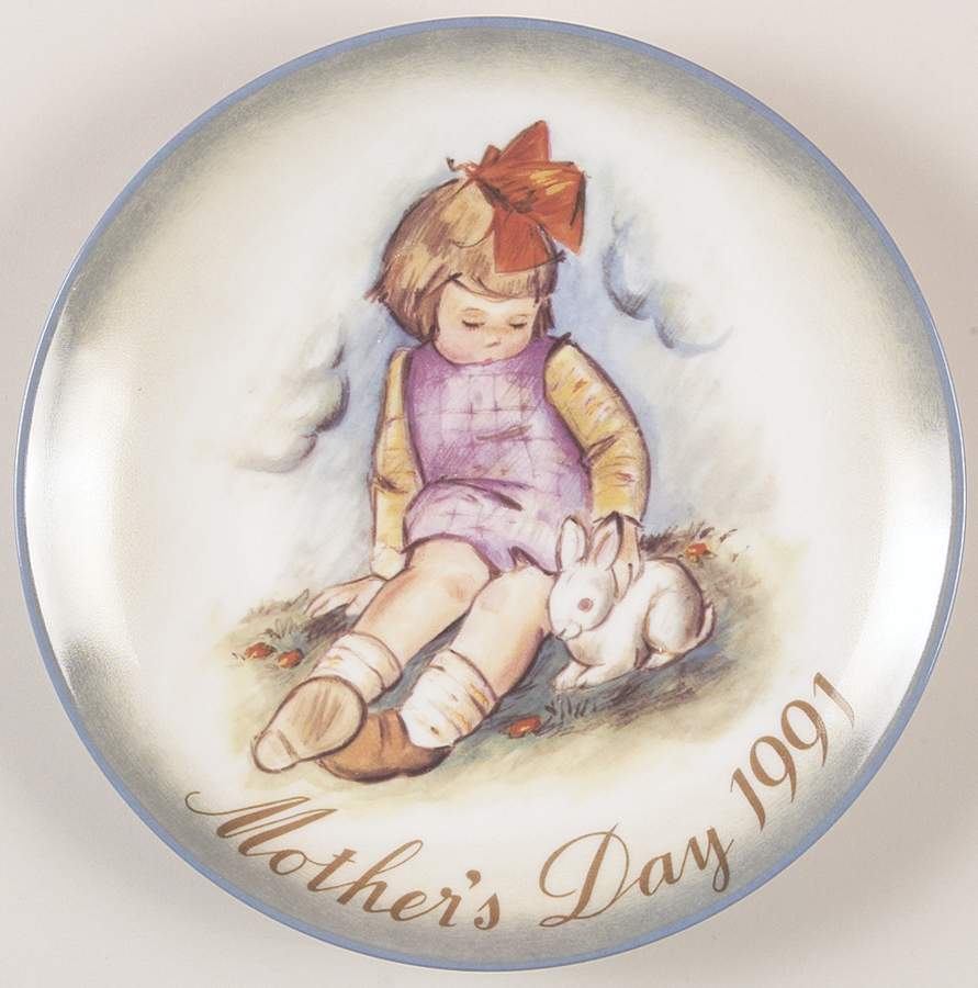 Hummel Mothers Day Plate Soft And Gentle - Boxed by Schmid-1