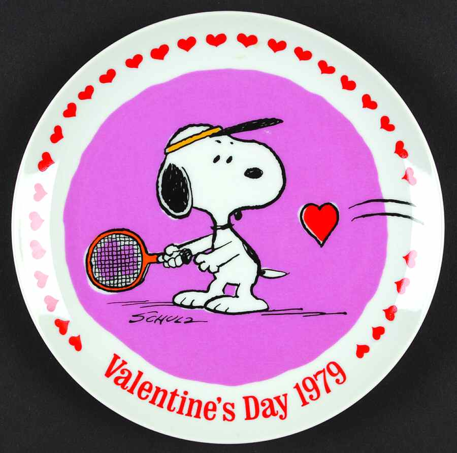 Peanuts Valentine Plate Love Match - Boxed by Schmid-1