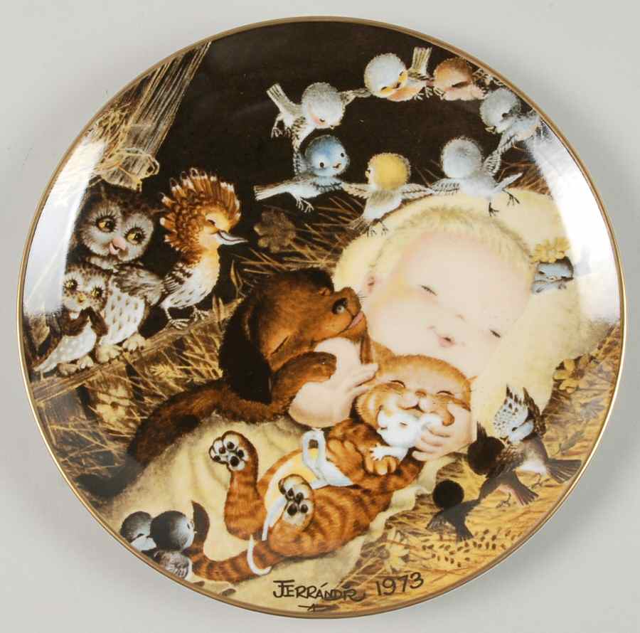 Ferrandiz Christmas Plates Christmas - Boxed by Schmid-1