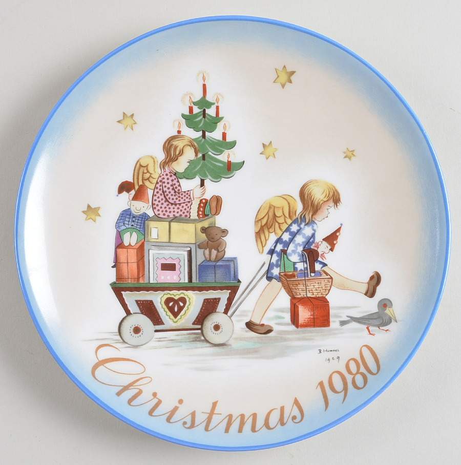 Hummel Christmas Plate Parade Into Toyland - Boxed by Schmid-1
