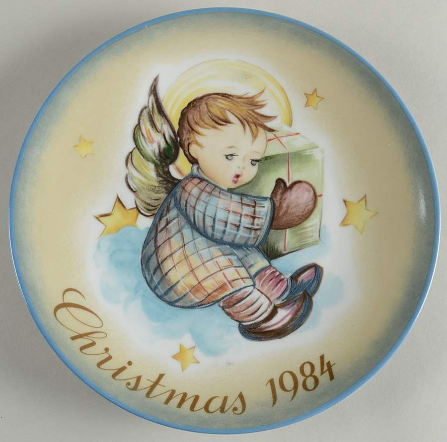 Hummel Christmas Plate A Gift From Heaven - Boxed by Schmid-1