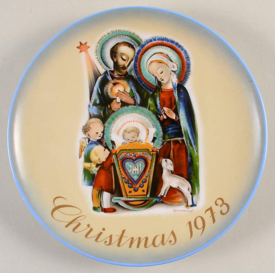 Hummel Christmas Plate Nativity - Boxed by Schmid-1
