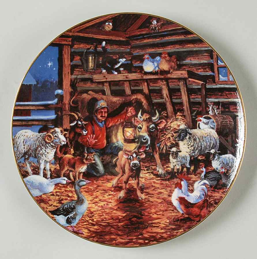 Lowell Davis Country Christmas Blossom's Gift - No Box by Schmid-1