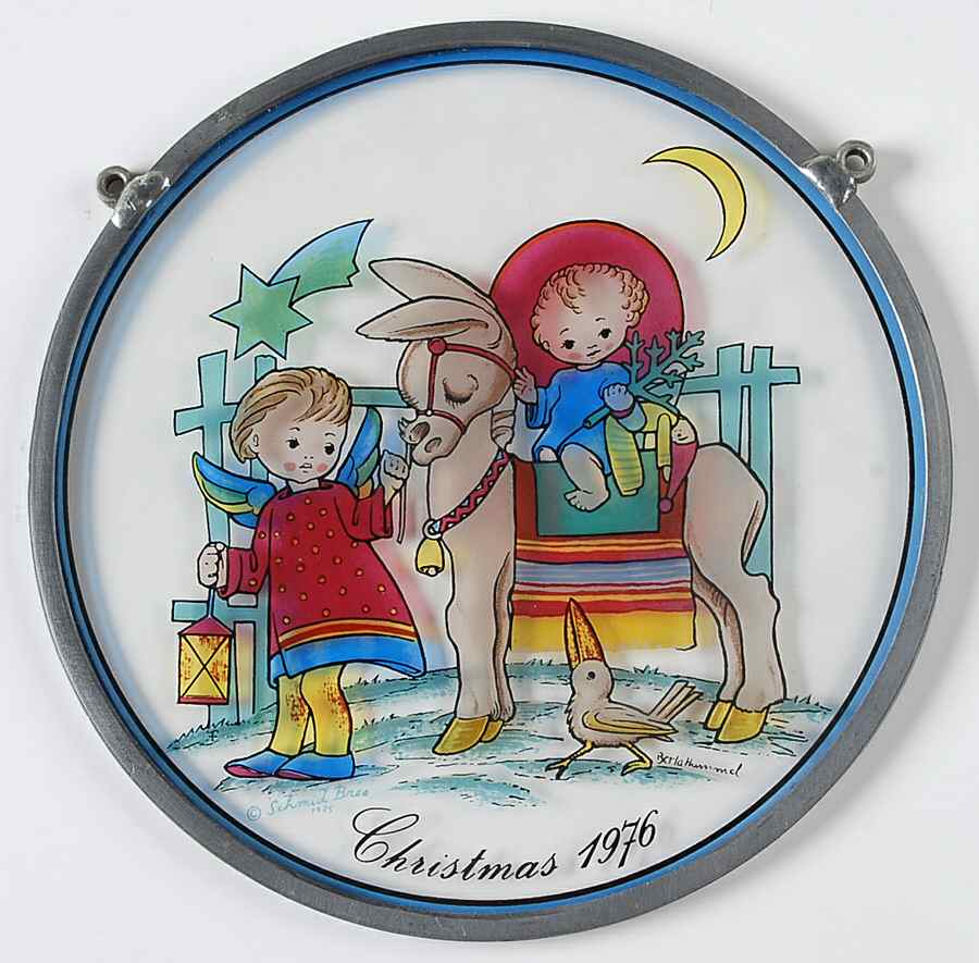 Berta Hummel Stained Glass Sacred Journey - With Box by Schmid-1