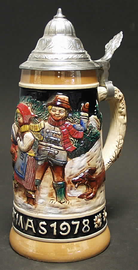 Christmas Stein 1978 - No Box by Schmid-1
