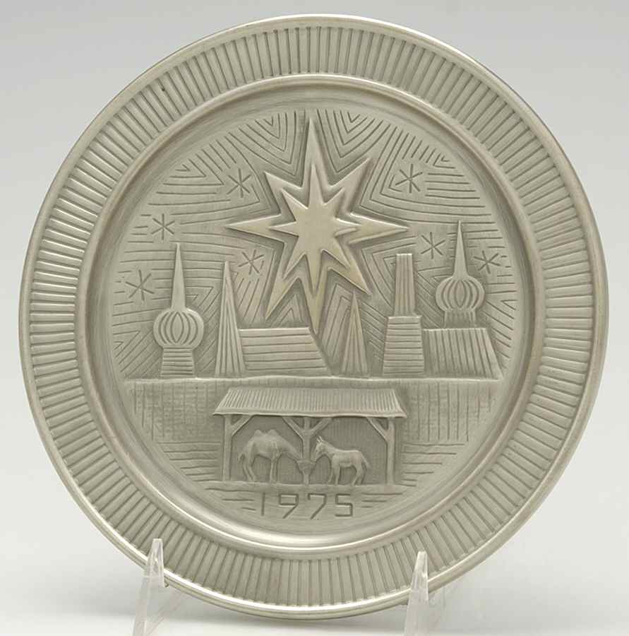 Christmas Plate Star Over Bethlehem - Boxed by Selandia-1