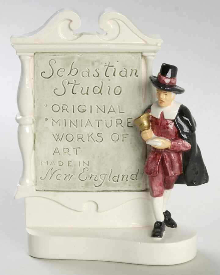 Sebastian Miniature Sebastian Dealer Plaque-New England - No Box by Sebastian-1