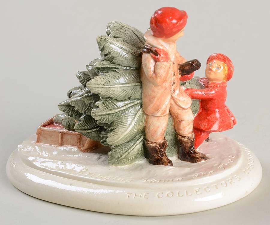 Sebastian Miniature Bringing Home The Tree - Boxed by Sebastian-1