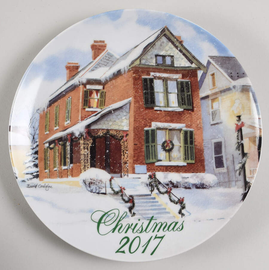Smuckers Christmas Plates 2017-Christmas Plate - No Box by Smuckers-1
