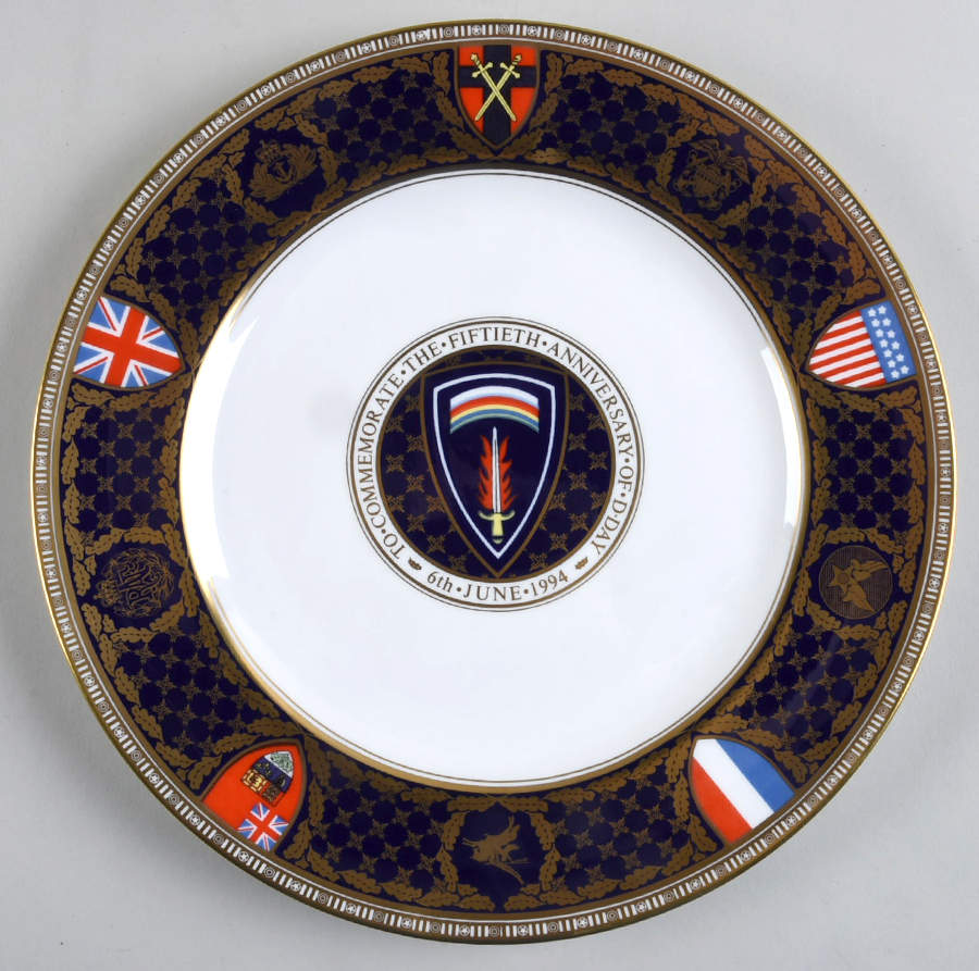 Single Release-Spode D-Day Commemorative-1944-1994 - Boxed by Spode-1
