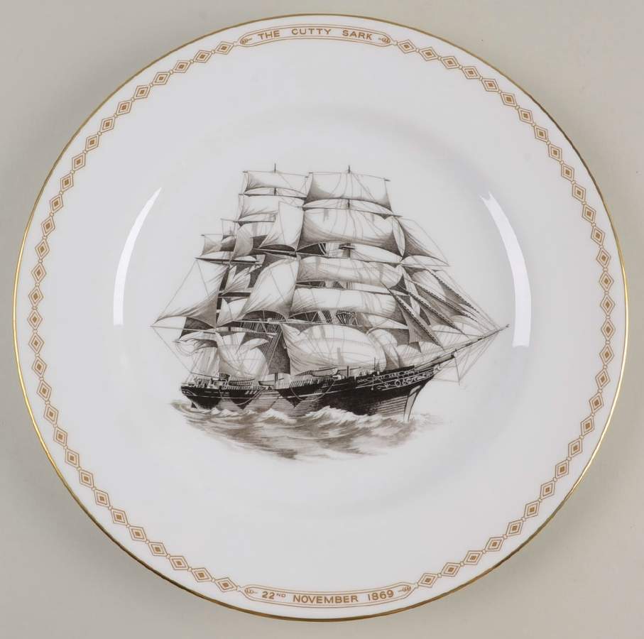 Single Release-Spode The Cutty Sark-1869-1969 - No Box by Spode-1