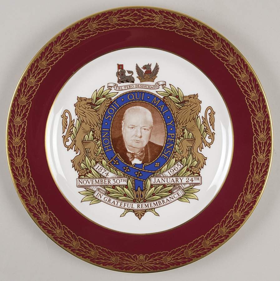 Single Release-Spode Winston Churchill Remembrance - No Box by Spode-1