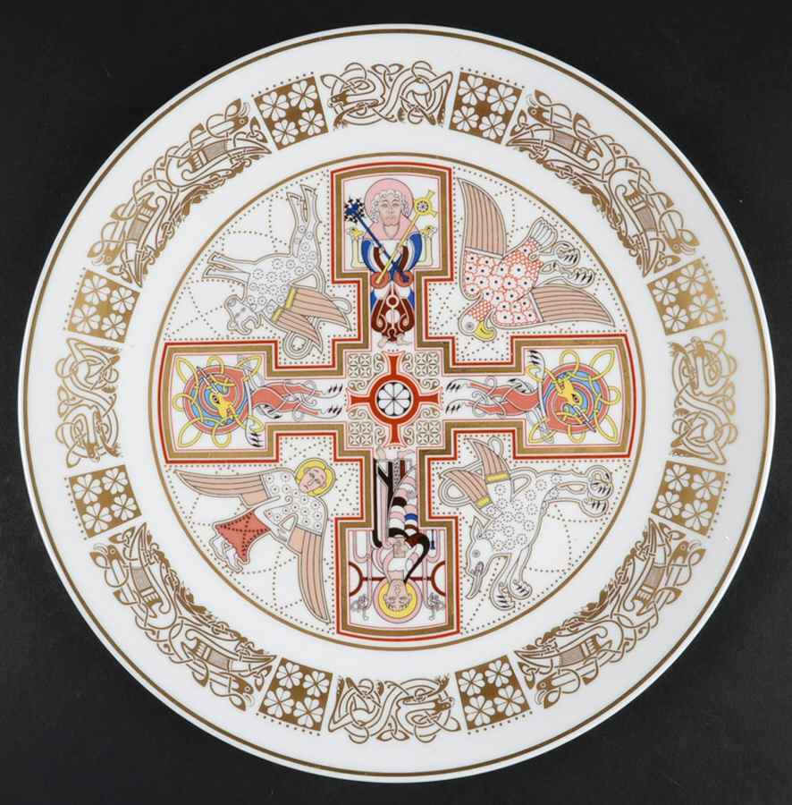 Celtic Saint Chad-Coupe Shape - No Box by Spode-1