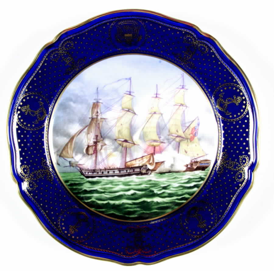 United States Maritime U.S.S. Argus And Hms Pelican  - Boxed by Spode-1