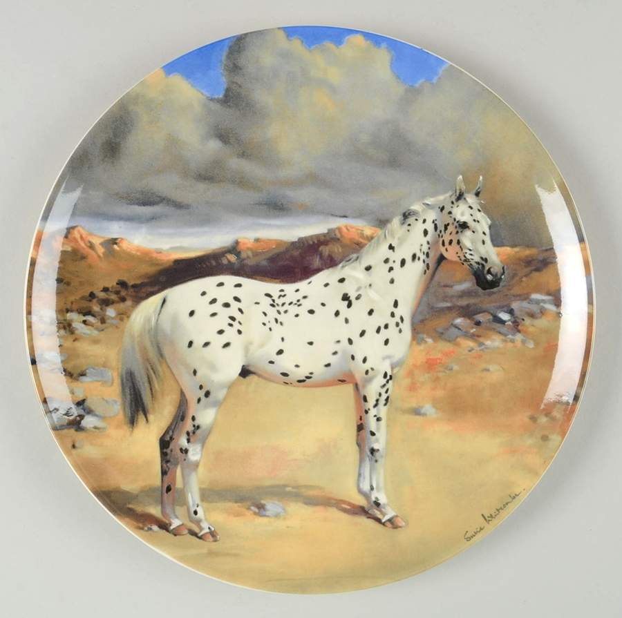 Noble Horse Collection The Appaloosa - Boxed by Spode-1