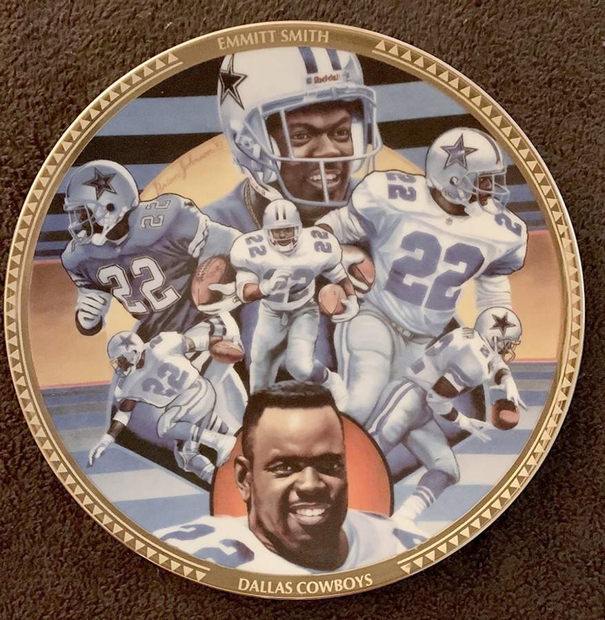 NFL Superstars-Gold Edition Emmitt Smith - Boxed by Sports Impressions-1