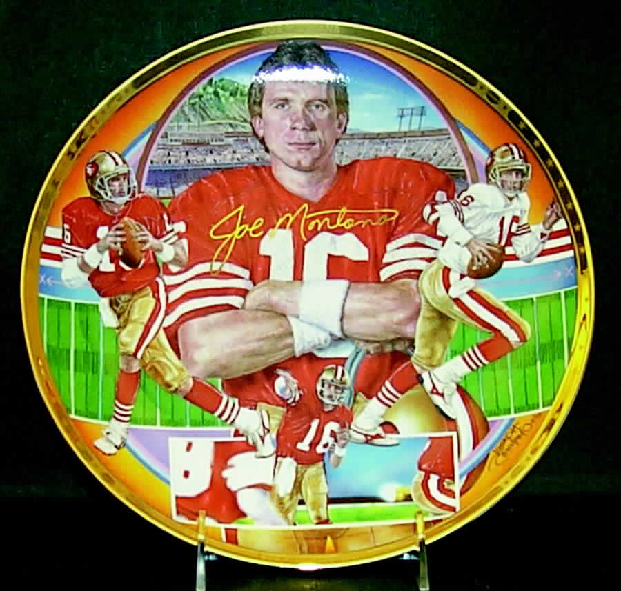 NFL Superstars-Gold Edition Joe Montana - No Box by Sports Impressions-1