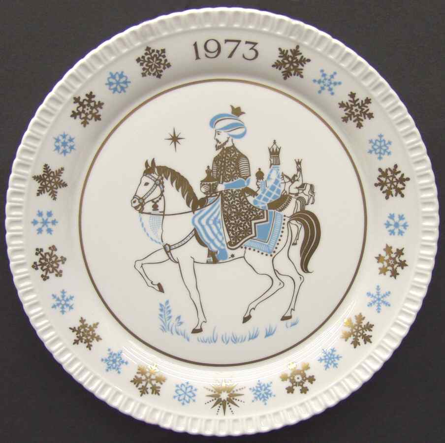 Spode Christmas Plate We Three Kings Of Orient - Boxed by Spode-1