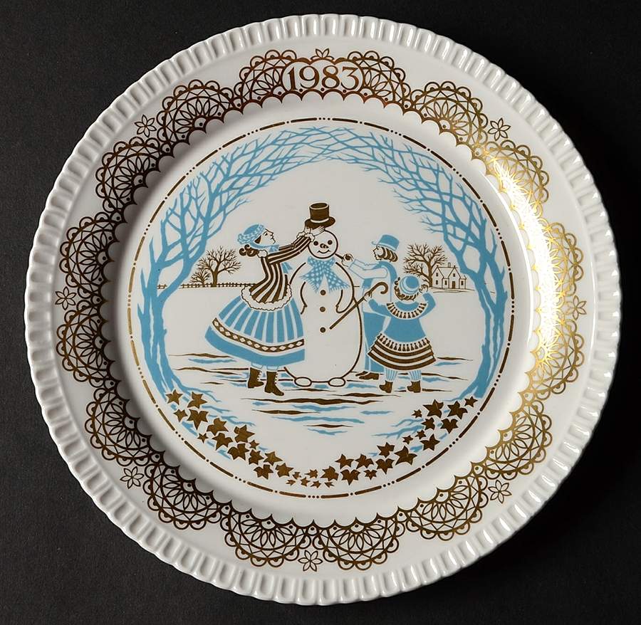 Christmas Pastimes Snowman - No Box by Spode-1