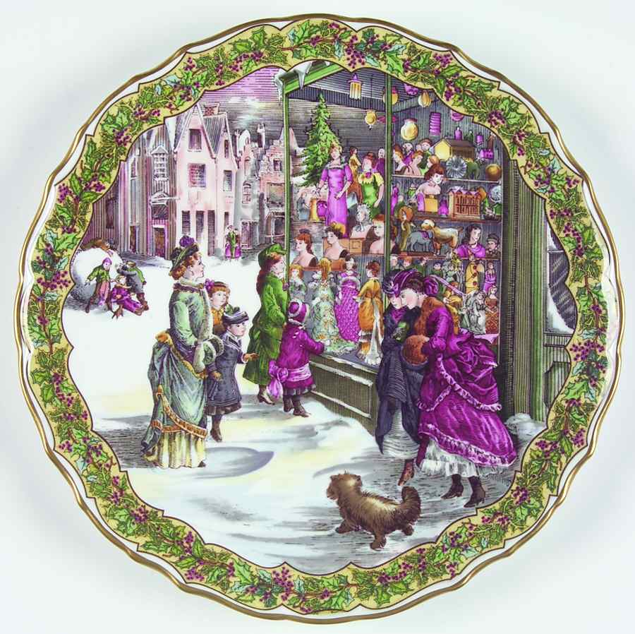 Victorian Christmas Christmas Shopping - Boxed by Spode-1
