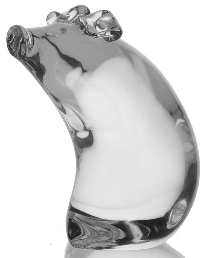 Steuben Figurines & Giftware Pig-Small - No Box by Steuben-1