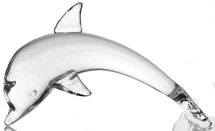 Steuben Figurines & Giftware Porpoise-Medium - With Box Bx388 by Steuben-1