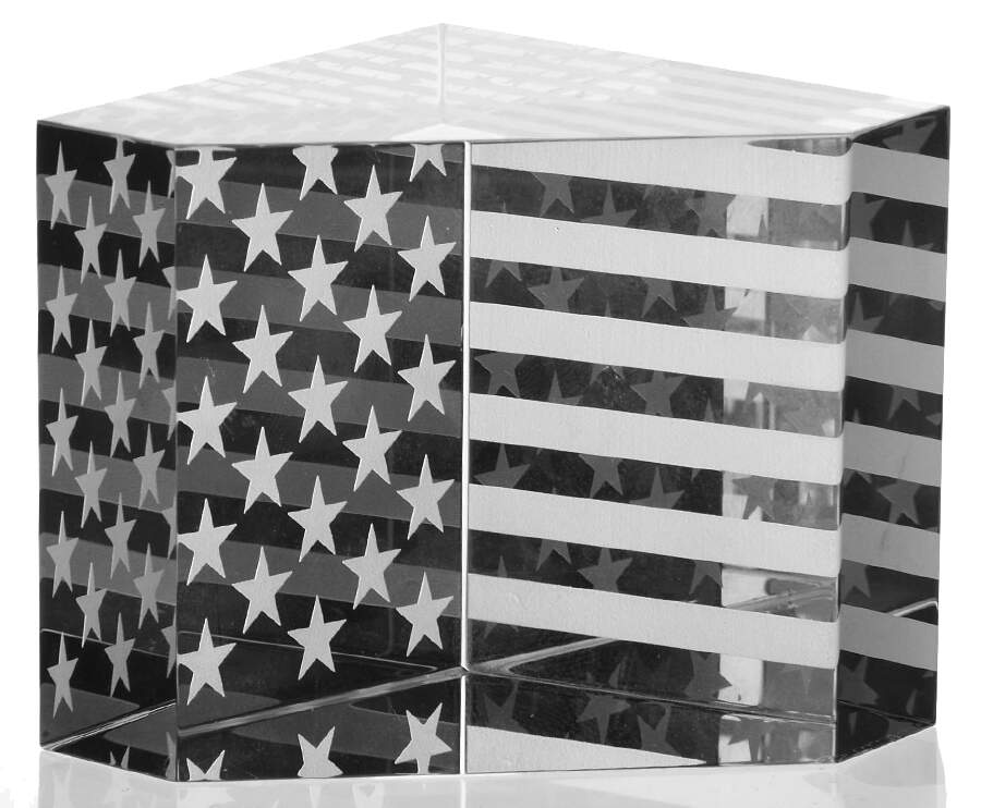 Steuben Figurines & Giftware Stars & Stripes Paperweight - No Box by Steuben-1