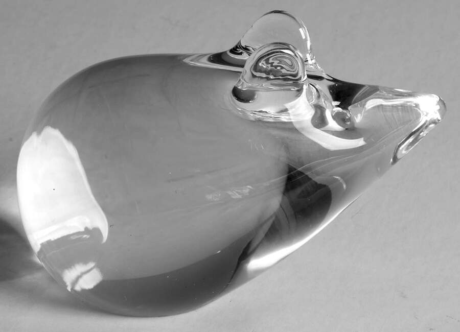 Steuben Figurines & Giftware Special Mouse - No Box by Steuben-1