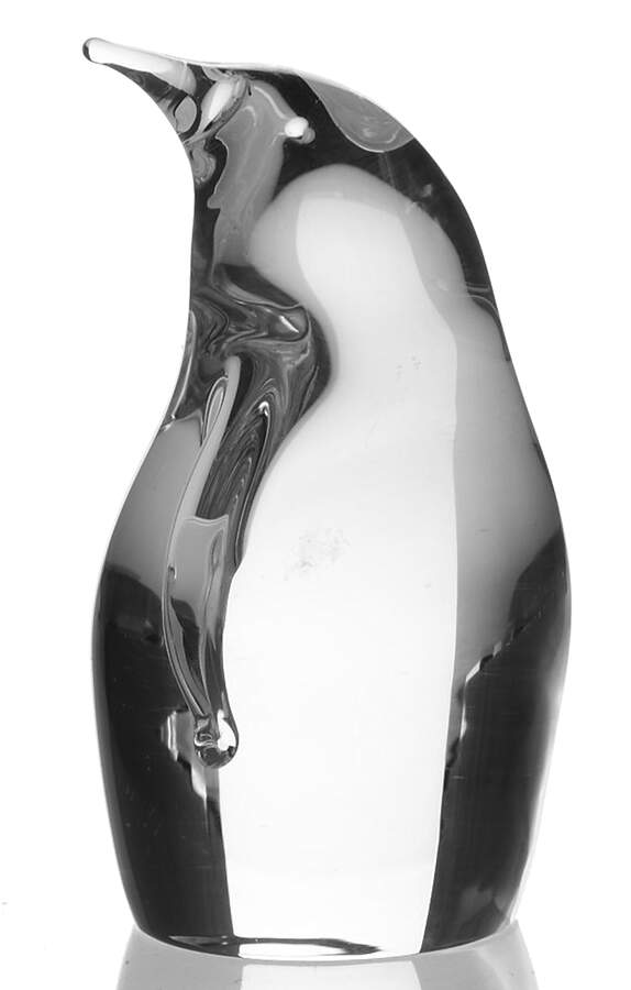 Steuben Figurines & Giftware Fledgling Penguin - No Box Nb1189 by Steuben-1