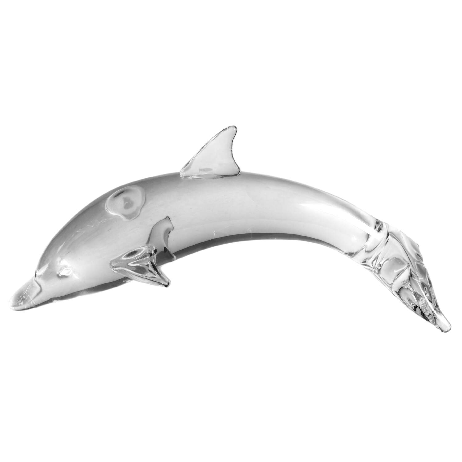 Steuben Figurines & Giftware Dolphin-Mother-Figurine - Boxed by Steuben-1