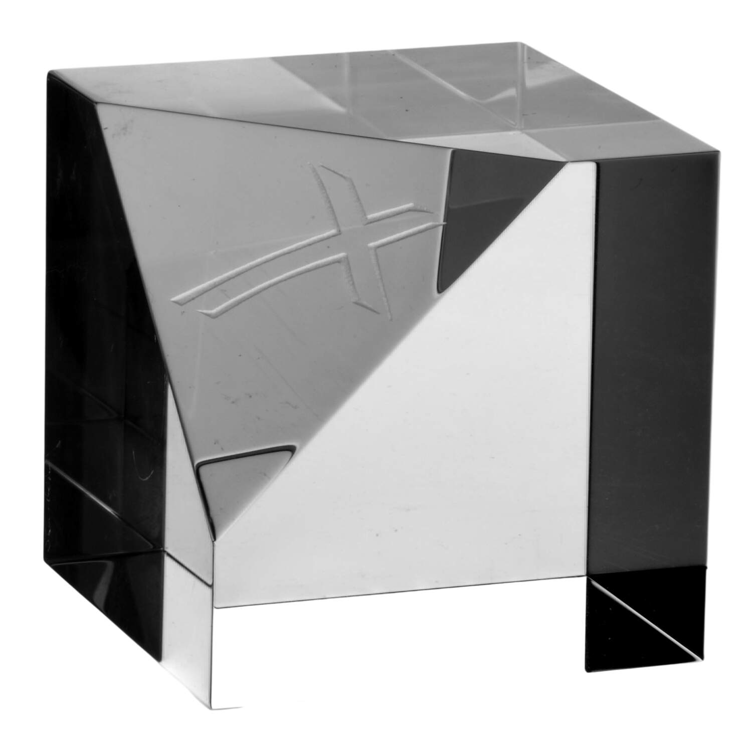 Steuben Figurines & Giftware Cross In Cube - No Box by Steuben-1