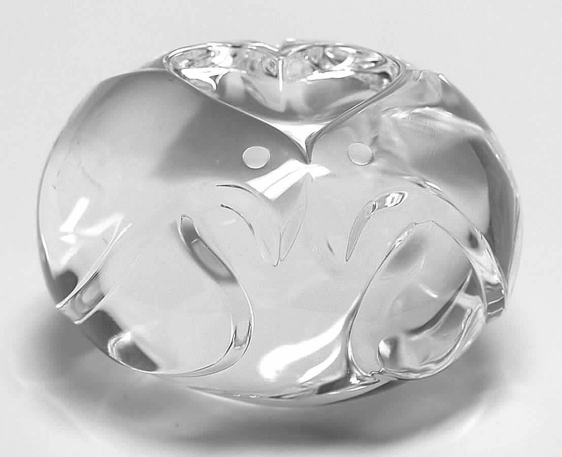 Hand Coolers By Steuben Love Object  - Boxed by Steuben-1