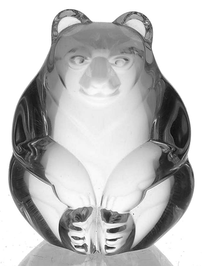 Hand Coolers By Steuben Bear - Boxed by Steuben-1