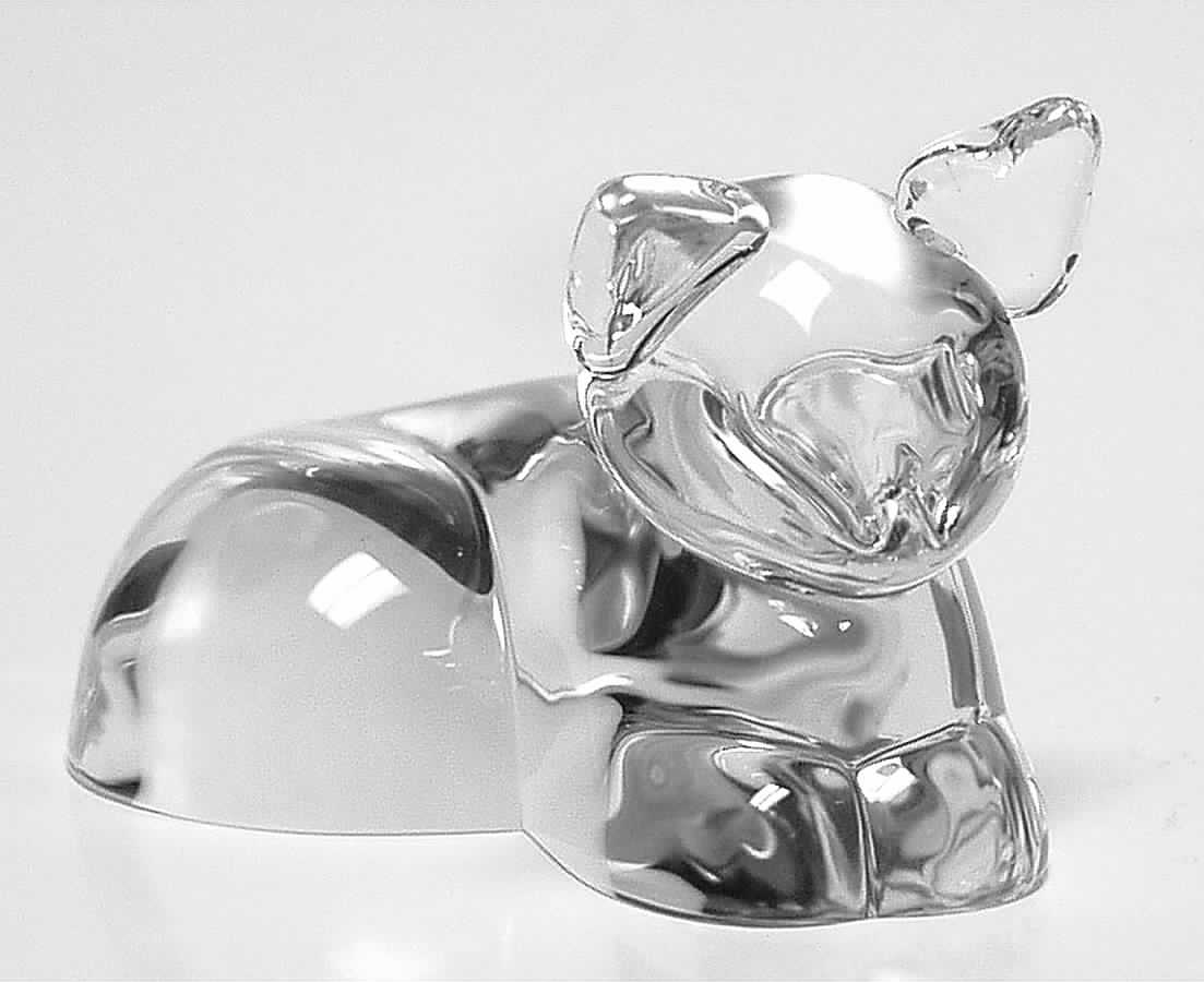 Steuben Figurines & Giftware Kitten - Boxed by Steuben-1