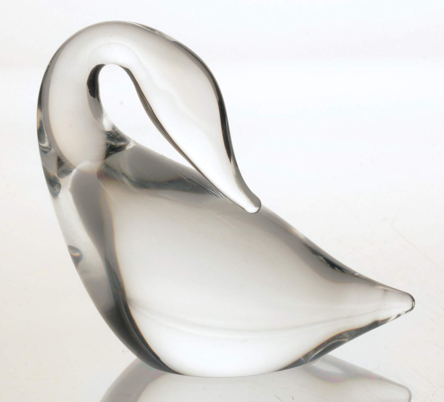 Steuben Figurines & Giftware Goose - Preening - No Box by Steuben-1
