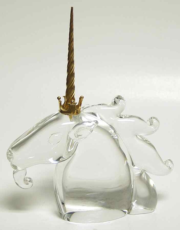 Steuben Figurines & Giftware Heritage Unicorn - Numbered Ltd Ed - No Box by Steuben-1