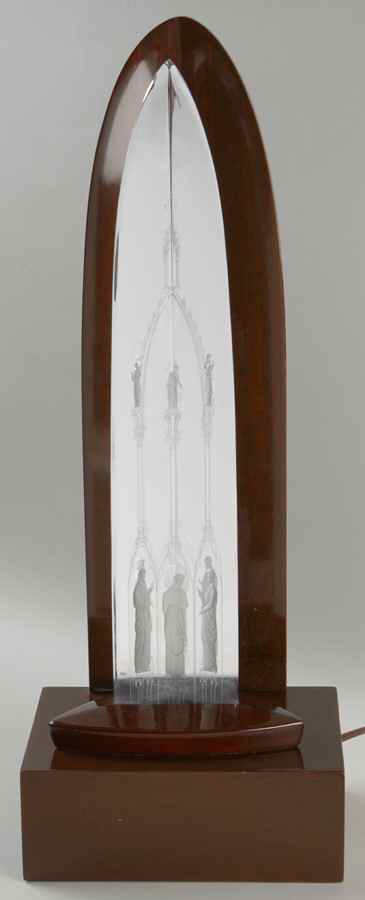 Steuben Figurines & Giftware Cathedral Sculpture - Boxed by Steuben-1