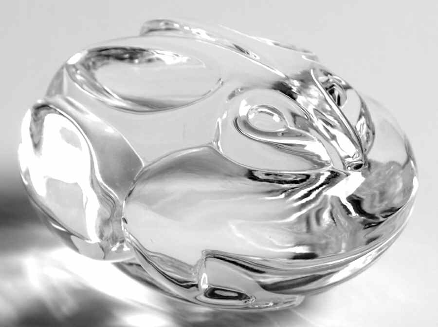 Hand Coolers By Steuben Rabbit -Compressed - Boxed by Steuben-1