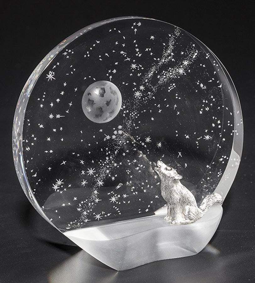 Steuben Figurines & Giftware Wilderness Serenade-Sculpture - No Box by Steuben-1