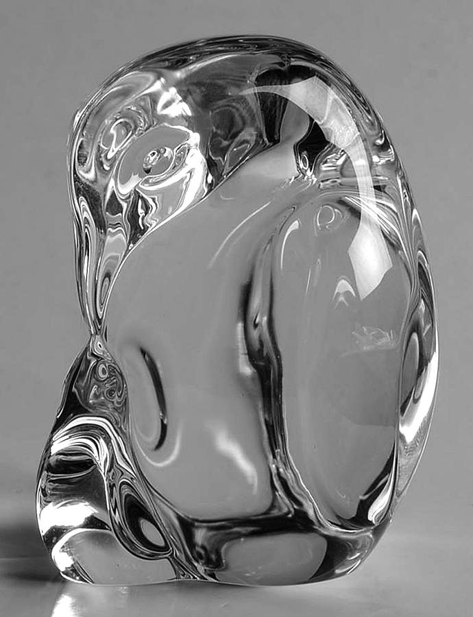 Hand Coolers By Steuben Penguin Parent And Chick  - No Box by Steuben-1