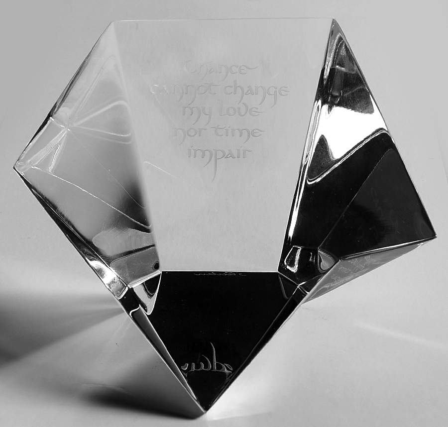 Steuben Figurines & Giftware Paper Weight-Chance Cannot (R Browning) - Nb683, No Box by Steuben-1